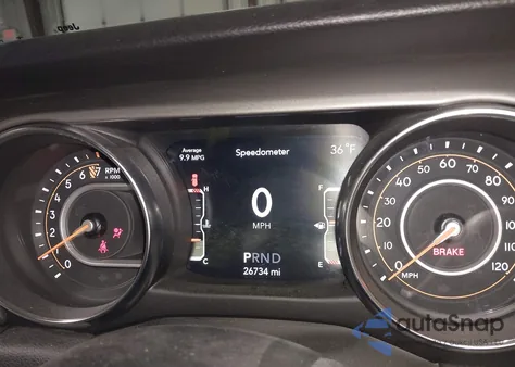 2022 Jeep Wrangler Unlimited High Tide 4X4 z USA, uszkodzony, nr VIN 1C4HJXDG9NW243097